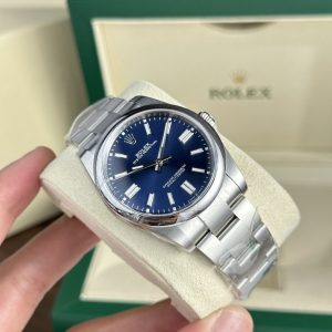 Đồng Hồ Rolex Replica 11 Oyster Perpetual 124300 Mặt Xanh Blue Clean Factory 41mm (2)