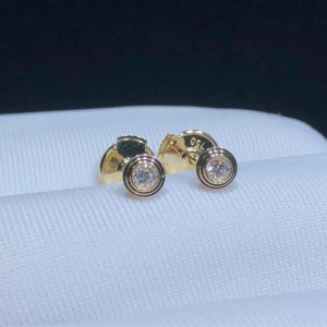 Bông Tai Cartier Nữ Chế Tác Vàng 18K Kim Cương Tự Nhiên (3)