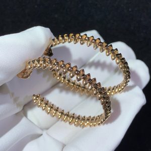 Bông Tai Clash De Cartier Size Lớn Chế Tác Vàng 18K (2)