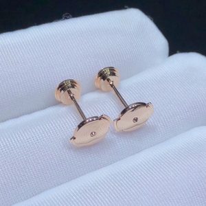Bông Tai Nữ Cartier Chế Tác Vàng Hồng 18K Đá Quý Tự Nhiên (2)