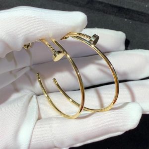 Bông Tai Nữ Cartier Juste Un Clou Chế Tác Vàng 18K (1)