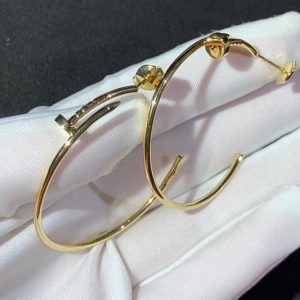Bông Tai Nữ Cartier Juste Un Clou Chế Tác Vàng 18K (1)
