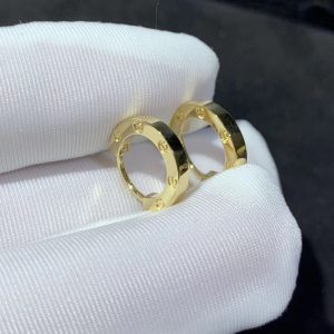 Bông Tai Nữ Chế Tác Vàng 18K Cartier Love (2)