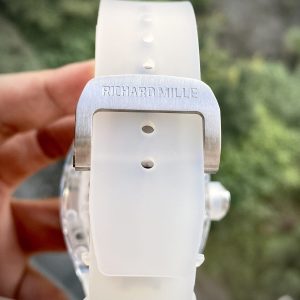 Đồng Hồ Richard Mille Chế Tác RM12-01 Tourbillon Sapphire Trắng (10)