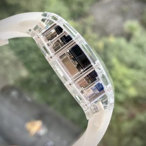Đồng Hồ Richard Mille Chế Tác RM12-01 Tourbillon Sapphire Trắng (10)