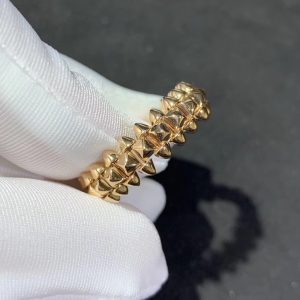 Nhẫn Clash De Cartier Chế Tác Vàng Hồng 18K (2)