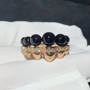 Nhẫn Clash De Cartier Kim Cương Tự Nhiên Vàng Hồng 18K Tuỳ Chỉnh (2)