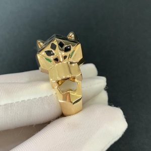 Nhẫn Nam Chế Tác Panthère De Cartier Đá Quý Tự Nhiên Vàng 18K Tuỳ Chỉnh (2)