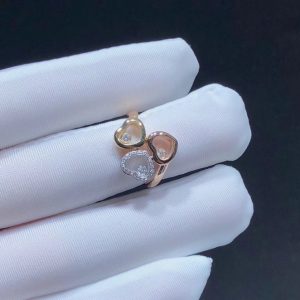 Nhẫn Nữ Cartier Love Vàng 18K 3 Màu Kim Cương Tự Nhiên Chế Tác (2)