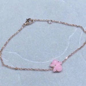 Vòng Cổ Caresse D’Orchidees Par Cartier Chế Tác Vàng Hồng 18K Đính Kim Cương Tự Nhiên (2)