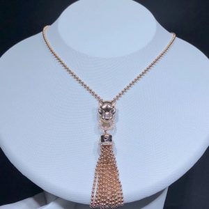 Vòng Cổ Panthère De Cartier Chế Tác Kim Cương Vàng Hồng 18K (2)