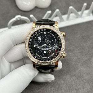 Đồng Hồ Patek Philippe Chế Tác Vàng Khối Kim Cương Grand Complications 6104R 44mm (13)
