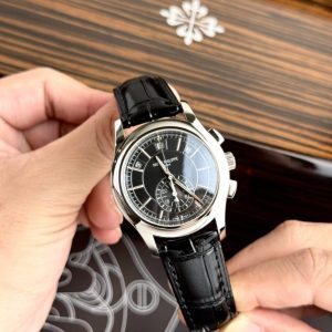 Đồng Hồ Patek Philippe Rep 11 Complications 5905G Mặt Số Đen 42mm (6)