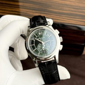 Đồng Hồ Patek Philippe Rep 11 Complications 5905G Mặt Xanh Lá Cây 42mm (3)