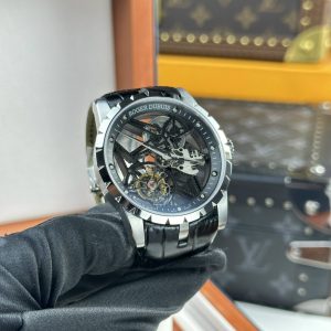 Đồng Hồ Roger Dubuis Chế Tác Excalibur Skeleton RDDBEX0393 BBR 42mm (8)