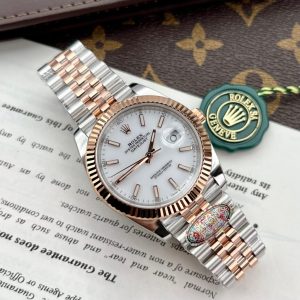 Đồng Hồ Rolex DateJust 126331 Rep 11 Mặt Đá Sứ Nhà Máy Clean 41mm (2)