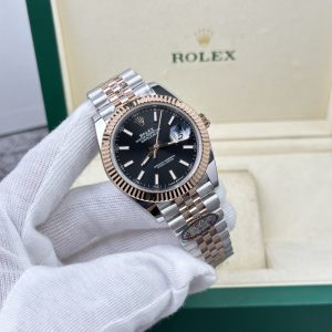 Đồng Hồ Rolex DateJust 126331 Replica 11 Mặt Đen Nhà Máy Clean 41mm (2)