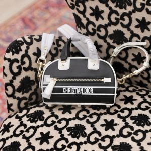 Túi Xách Dior Medium Vibe Nữ Da Bò Siêu Cấp 24.5x14.5x11 (2)