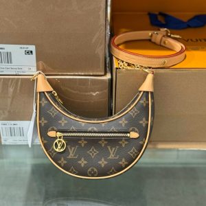 Túi Xách Nữ Louis Vuitton LV Loop Họa Tiết Monogram Siêu Cấp 23x13x6cm (1)