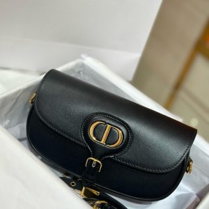 Túi Xách Siêu Cấp Dior Boby Nữ Da Bò Màu Đen 21x12x5cm (2)