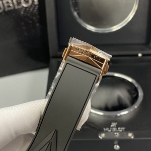 Đồng Hồ Hublot Fake Cao Cấp Big Bang Sang Bleu II King Gold Nhà Máy HB 44mm (1)