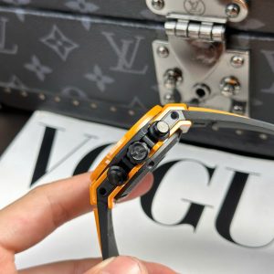 Đồng Hồ Hubot Big Bang Unico Orange Ceramic Chế Tác Nhà Máy BBF 42mm (2)