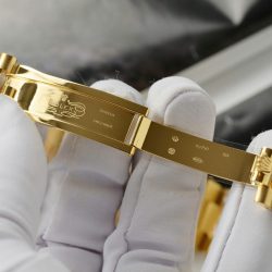 Đồng Hồ Rolex Day-Date Chế Tác Bọc Vàng Đính Kim Cương Moissanite Trọng Lượng 173 Gram 40mm (2)