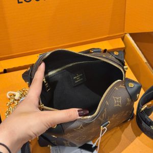 Túi Xách Louis Vuitton LV Petite Malle Aouple Siêu Cấp Hoạ Tiết Monogram 20x14x7,5cm (2)