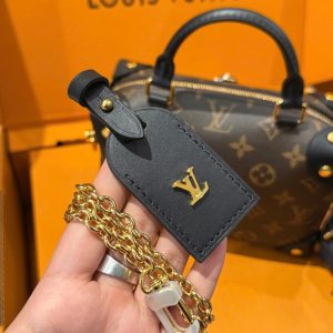 Túi Xách Louis Vuitton LV Petite Malle Aouple Siêu Cấp Hoạ Tiết Monogram 20x14x7,5cm (2)