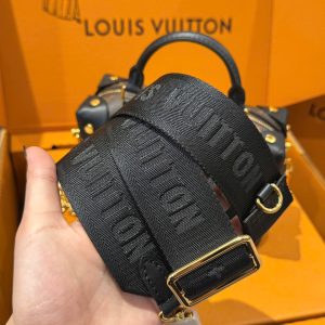 Túi Xách Louis Vuitton LV Petite Malle Aouple Siêu Cấp Hoạ Tiết Monogram 20x14x7,5cm (2)