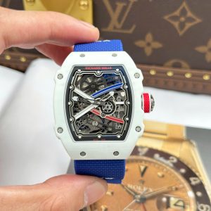 Richard Mille Best Replica Watch RM67-02 White Carbon Weight 37 Grams 38.7×47.52mm