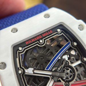 Đồng Hồ Richard Mille Chế Tác RM67-02 Vỏ Carbon Màu Trắng Siêu Nhẹ Trọng Lượng 37 Grams 38.7×47 (2)