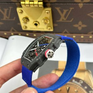 Đồng Hồ Richard Mille Chế Tác RM67-02 Vỏ Carbon Siêu Mỏng Trọng Lượng 37 Grams Siêu Nhẹ 38.7×47 (2)