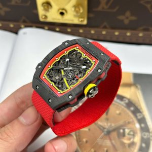 Đồng Hồ Richard Mille RM67-02 Carbon Chế Tác Siêu Mỏng Siêu Nhẹ 37 Grams 38.7×47 (2)