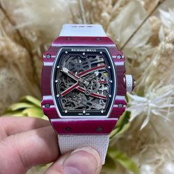 Richard Mille RM67-02 Best Replica Watch Red Carbon Weight 37 Grams 38.7×47.52mm