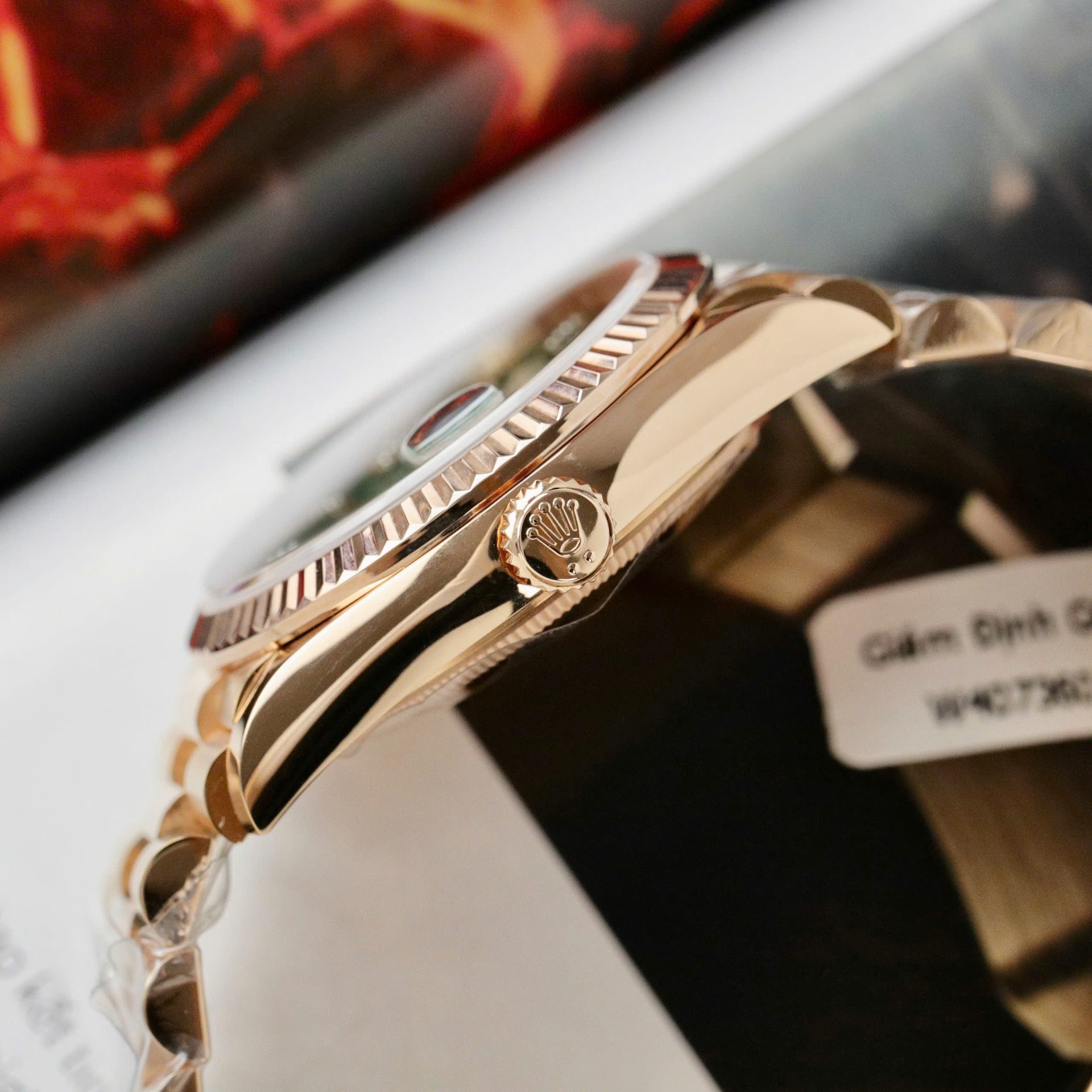 Đồng Hồ Rolex Day-Date 128235 Mặt Số Đá Aventurine Chế Tác Bọc Vàng Thật 36mm (9) Đồng Hồ Rolex Day-Date 128235 Mặt Số Đá Aventurine Chế Tác Bọc Vàng Thật 36mm (2)