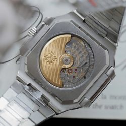 Đồng Hồ Patek Philippe Cubitus 5821 Mặt Xanh Green Rep 11 Cao Cấp 45mm (2)