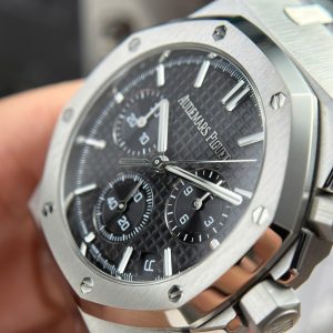 Đồng Hồ Audemars Piguet Royal Oak 26240ST Mặt Đen Máy Mỏng New 2025 41mm (2)