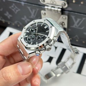 Đồng Hồ Audemars Piguet Royal Oak 26240ST Mặt Đen Máy Mỏng New 2025 41mm (2)