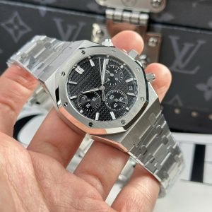 Đồng Hồ Audemars Piguet Royal Oak 26240ST Mặt Đen Máy Mỏng New 2025 41mm (2)