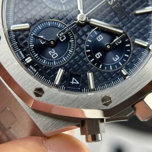 Đồng Hồ Audemars Piguet Royal Oak 26240ST Mặt Xanh Blue Máy Mỏng New 2025 41mm (2)