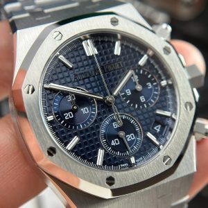 Đồng Hồ Audemars Piguet Royal Oak 26240ST Mặt Xanh Blue Máy Mỏng New 2025 41mm (2)
