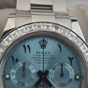Đồng Hồ Rolex Chế Tác Cosmograph Daytona 116576TBR Bạch Kim PT950 + Kim Cương 40mm (2)