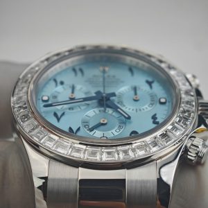 Đồng Hồ Rolex Chế Tác Cosmograph Daytona 116576TBR Bạch Kim PT950 + Kim Cương 40mm (14)