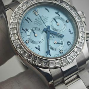 Đồng Hồ Rolex Chế Tác Cosmograph Daytona 116576TBR Bạch Kim PT950 + Kim Cương 40mm (14)