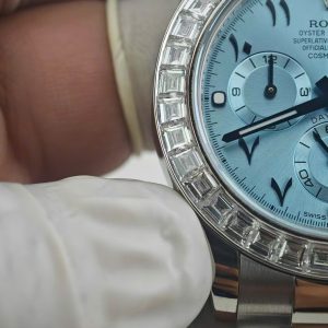 Đồng Hồ Rolex Chế Tác Cosmograph Daytona 116576TBR Bạch Kim PT950 + Kim Cương 40mm (2)