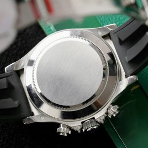 Đồng Hồ Rolex Daytona Chế Tác Mặt Thiên Thạch Độ Kim Cương Moissanite Baguette 40mm (8)