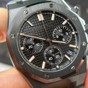 Đồng hồ Audemars Piguet Royal Oak 26240CE Chế Tác Gốm Đen New 2025 41mm (2)