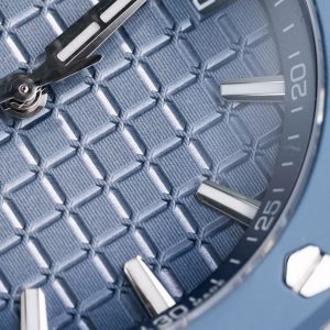 Đồng Hồ Audemars Piguet Royal Oak Offshore 15605SK Viền Cao Su Xanh Replica Cao Cấp 43mm (2)