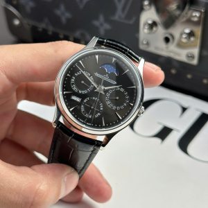 Đồng Hồ Jaeger LeCoultre Rep 11 Cao Cấp Master Ultrathin Perpetual Calendar Mặt Xám Mờ VRF 39mm (2)